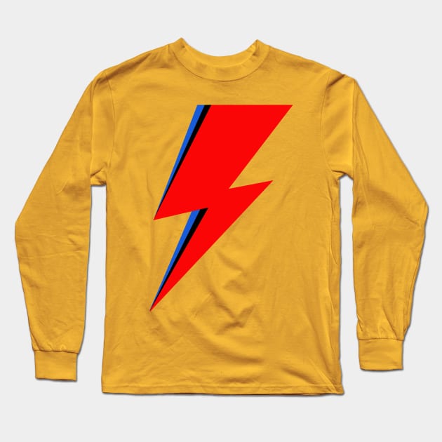 Lightning Bolt Long Sleeve T-Shirt by GrinningMonkey